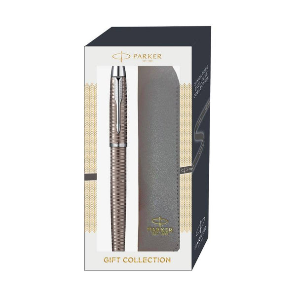 Load image into Gallery viewer, Parker IM Premium Brown Shadow Rollerball Pen with Sleeve Gift Set, Parker, Gift Set, parker-im-premium-brown-shadow-rollerball-pen-with-sleeve-gift-set, beste, Cityluxe
