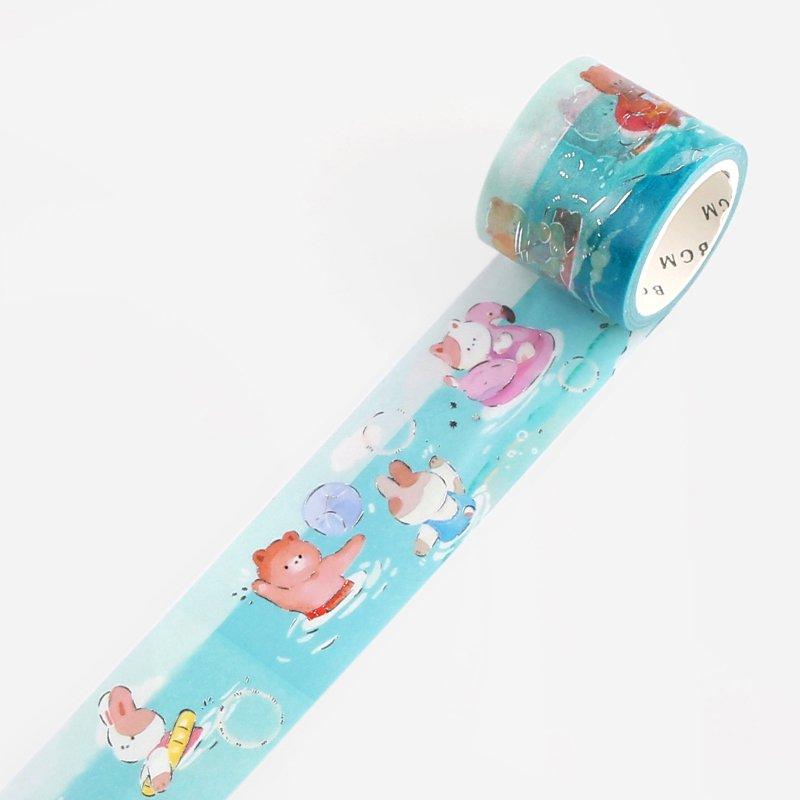 BGM Playing In The Sea Masking Tape — pattern detail
