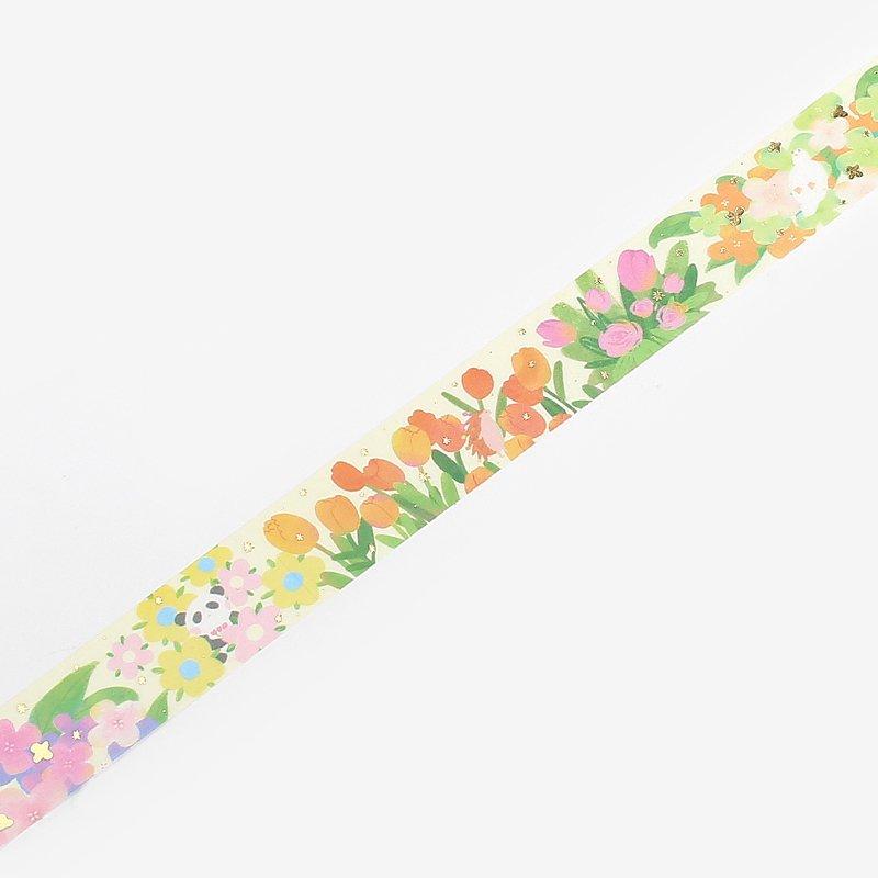BGM Little World Tulip Garden Washi Tape, BGM, Washi Tape, bgm-little-world-tulip-garden-washi-tape, , Cityluxe