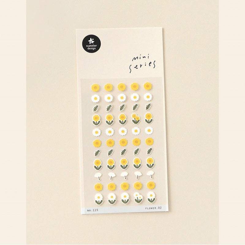 Suatelier Mini Series - Flower .02 (Yellow) — side view