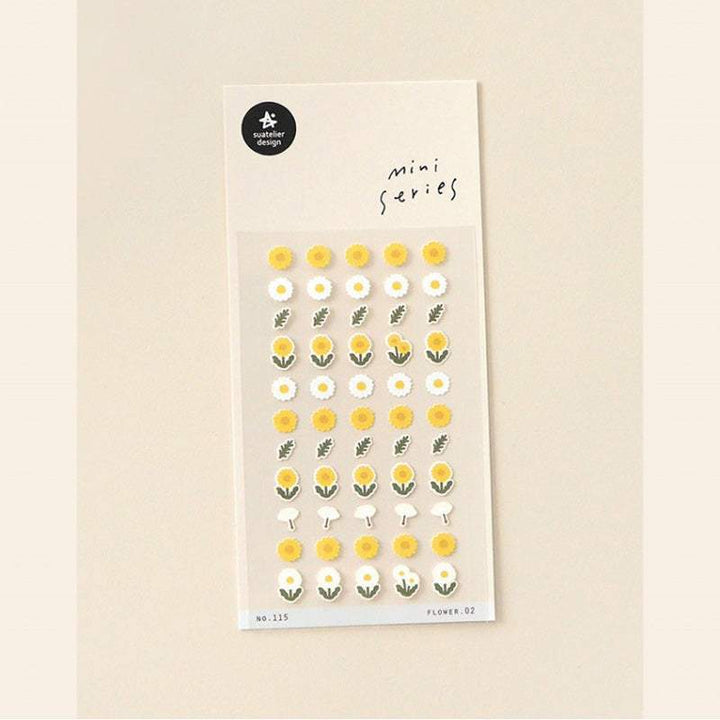 Suatelier Mini Series - Flower .02 (Yellow) — side view