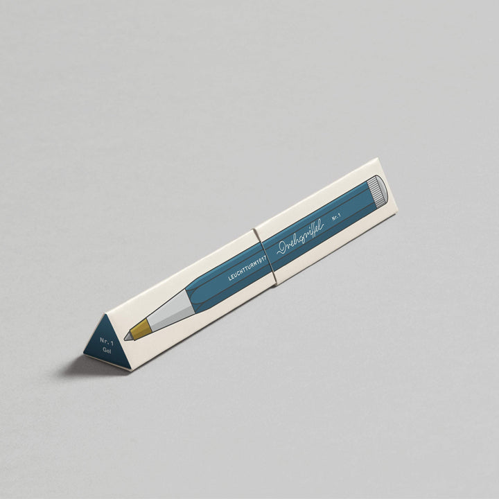 Leuchtturm1917 Drehgriffel Nr. 1 Gel Pen in Stone Blue — Leuchtturm1917 gel pen — premium stationery and lifestyle, at Cityluxe Singapore