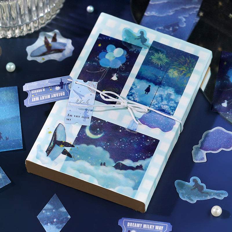 BGM Phantom Journey / Galaxy Tracing Paper — in use