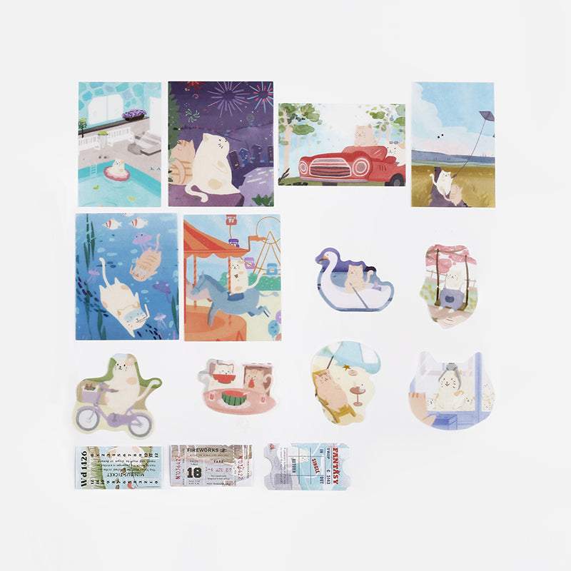 BGM Phantom Journey, Nekoland Tracing Paper Seal, BGM, Seal, bgm-phantom-journey-nekoland-tracing-paper-seal, 2022 Jul New, Cityluxe