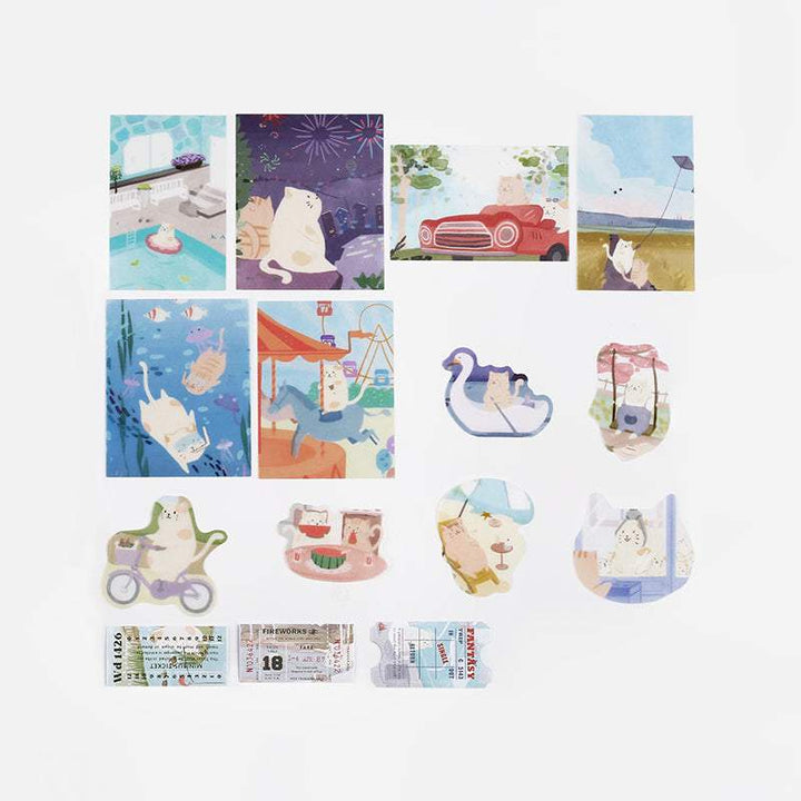 BGM Phantom Journey, Nekoland Tracing Paper Seal, BGM, Seal, bgm-phantom-journey-nekoland-tracing-paper-seal, 2022 Jul New, Cityluxe