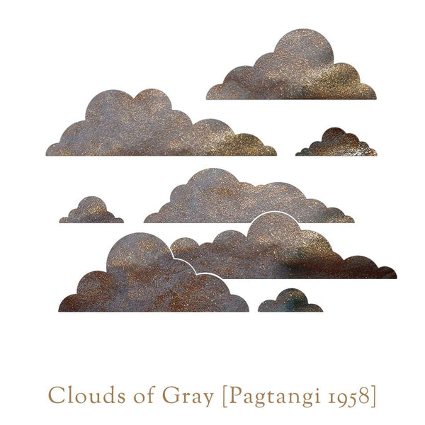 Load image into Gallery viewer, Vinta Inks 30ml Ink Bottle Clouds of Gray (Pagtangi 1958), Vinta Inks, Ink Bottle, vinta-inks-30ml-ink-bottle-clouds-of-gray-pagtangi-1958, Fairytale, Gray, Inktober22, shimmering, Cityluxe
