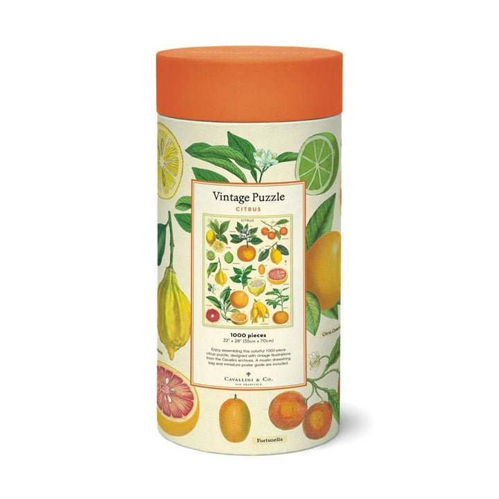 Cavallini Puzzle Citrus, Cavallini, Puzzle, cavallini-puzzle-citrus, , Cityluxe