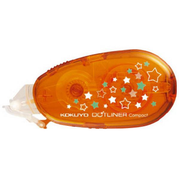 Kokuyo Dotliner Compact Tape Glue Star — roll front
