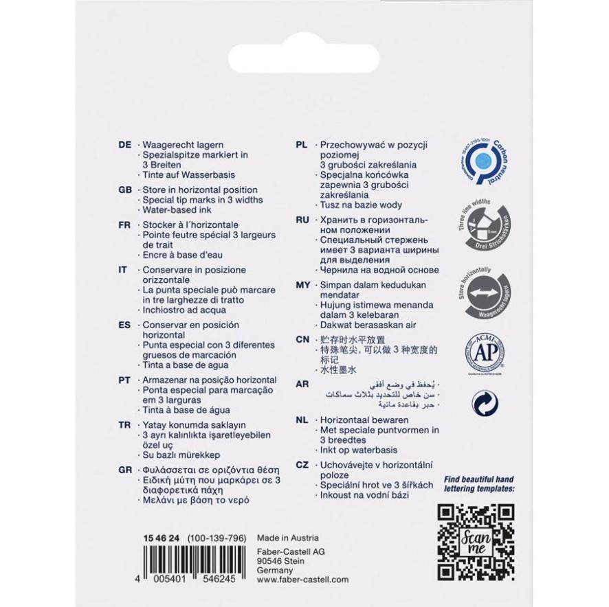 Faber-Castell Highlighter TL 46 Metallic Magnificent Blue