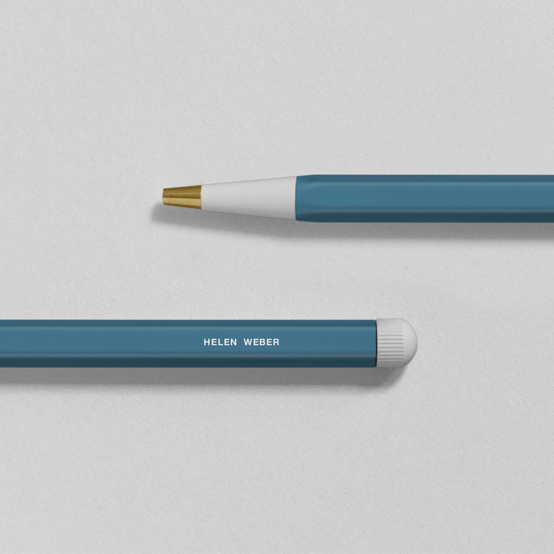 Leuchtturm1917 Drehgriffel Nr. 1 Gel Pen in Stone Blue — Leuchtturm1917 gel pen — premium stationery and lifestyle, at Cityluxe Singapore