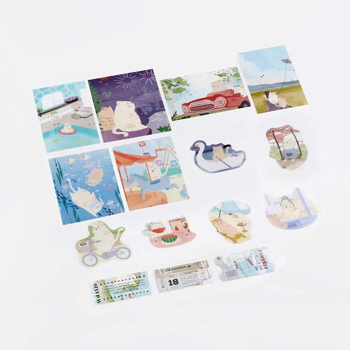 BGM Phantom Journey, Nekoland Tracing Paper Seal, BGM, Seal, bgm-phantom-journey-nekoland-tracing-paper-seal, 2022 Jul New, Cityluxe