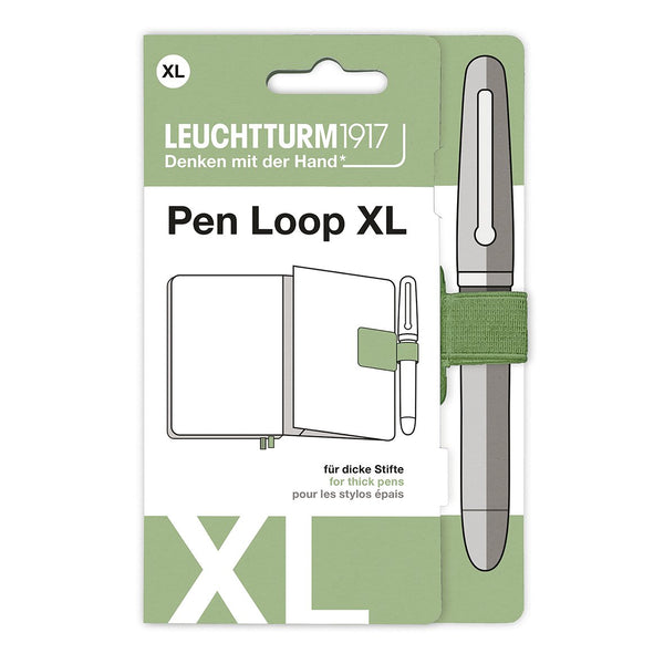 Load image into Gallery viewer, Leuchtturm1917 Pen Loop XL Sage, Leuchtturm1917, Pen Loop, leuchtturm1917-pen-loop-xl-sage, Accessory, green, Leuchtturm1917, Cityluxe
