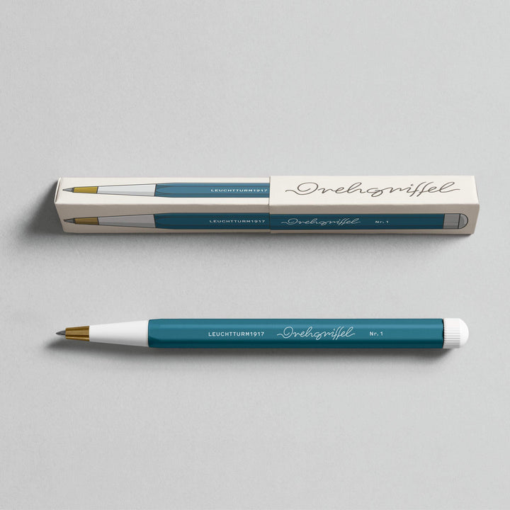 Leuchtturm1917 Drehgriffel Nr. 1 Gel Pen in Stone Blue — Leuchtturm1917 gel pen — premium stationery and lifestyle, at Cityluxe Singapore