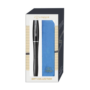 Parker Urban Premium Ebony Metal Chiselled Rollerball Pen with Sleeve Gift Set, Parker, Gift Set, parker-urban-premium-ebony-metal-chiselled-rollerball-pen-with-sleeve-gift-set, beste, Cityluxe