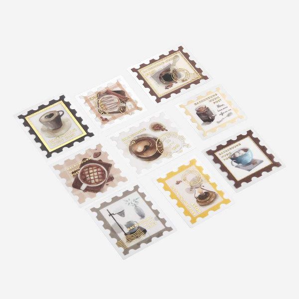 Load image into Gallery viewer, BGM Post Office / Coffee Flakes Seal, BGM, Seal, bgm-post-office-coffee-flakes-seal, 2022 Jul New, Cityluxe
