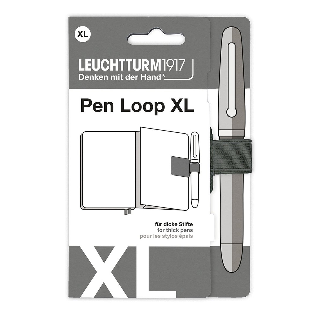 Leuchtturm1917 Pen Loop XL - Anthracite — front view