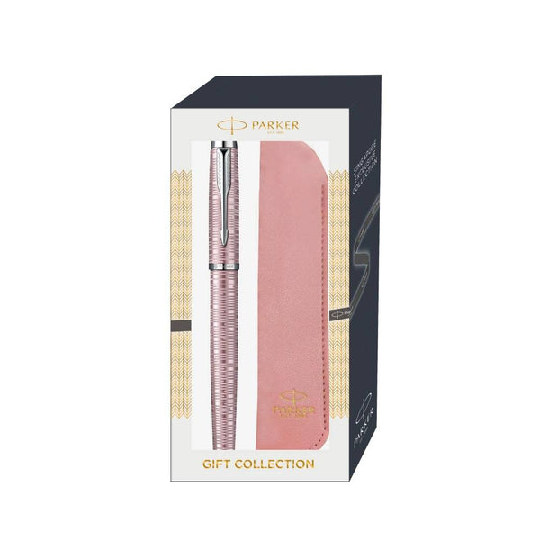 Load image into Gallery viewer, Parker IM Premium Pink Pearl Rollerball Pen with Sleeve Gift Set, Parker, Gift Set, parker-im-premium-pink-pearl-rollerball-pen-with-sleeve-gift-set, beste, Cityluxe
