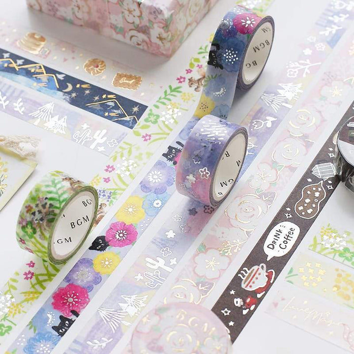 BGM Fresh Green Washi Tape, BGM, Washi Tape, bgm-fresh-green-washi-tape, 2020-mar, Cityluxe