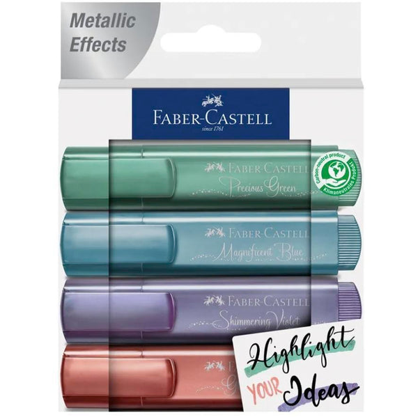Load image into Gallery viewer, Faber-Castell Highlighter TL 46 Metallic Precious Green
