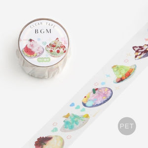 BGM Dream Of Shaved Ice Clear Tape, BGM, Clear Tape, bgm-dream-of-shaved-ice-clear-tape, , Cityluxe