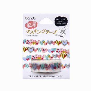 Bande Transfer Masking Tape Heart, Bande, Transfer Masking Tape, bande-transfer-masking-tape-heart, , Cityluxe