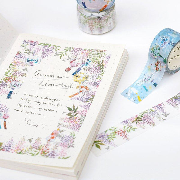 Load image into Gallery viewer, BGM Night Butterfly Washi Tape, BGM, Washi Tape, bgm-night-butterfly-washi-tape, , Cityluxe
