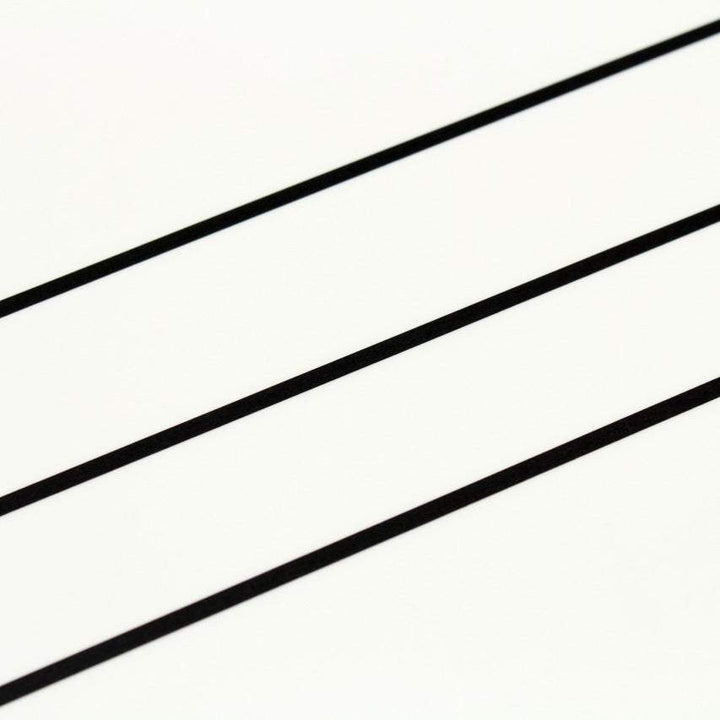 MT Slim 3mm Washi Tape Set Matte Black (7m), MT Tape, Washi Tape, mt-slim-3mm-washi-tape-set-matte-black-7m, For Crafters, Monochrome, washi tape, Cityluxe
