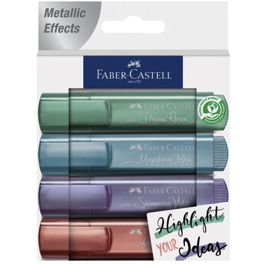 Faber-Castell Highlighter TL 46 Metallic Glorious Red