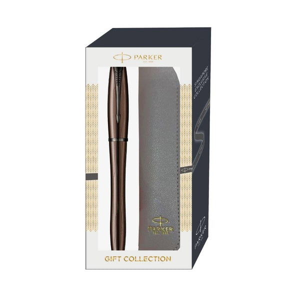 Load image into Gallery viewer, Parker Urban Premium Metal Brown Rollerball Pen with Sleeve Gift Set, Parker, Gift Set, parker-urban-premium-metal-brown-rollerball-pen-with-sleeve-gift-set, beste, Cityluxe
