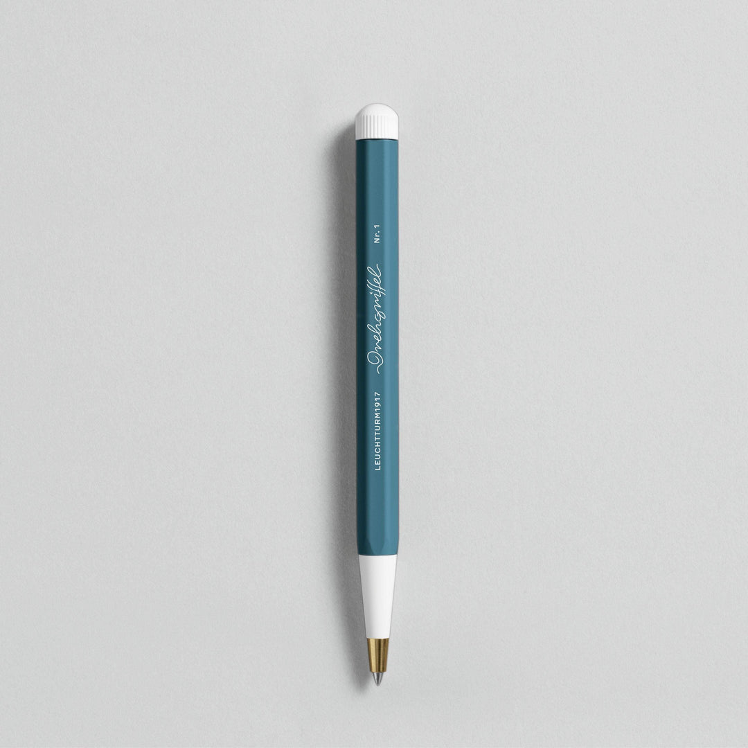 Leuchtturm1917 Drehgriffel Nr. 1 Gel Pen in Stone Blue — Leuchtturm1917 gel pen — premium stationery and lifestyle, at Cityluxe Singapore