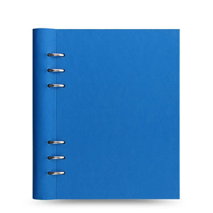 Filofax A5 Clipbook Saffiano-Fluoro Blue, FILOFAX, Notebook, filofax-a5-clipbook-saffiano-fluoro-blue, Blue, Ruled, Cityluxe