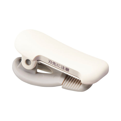 Kokuyo Karu Cut Tape Cutter Clip-Type (20mm) White, Kokuyo, Tape Dispenser, kokuyo-karu-cut-tape-cutter-clip-type-20mm-white, White, Cityluxe