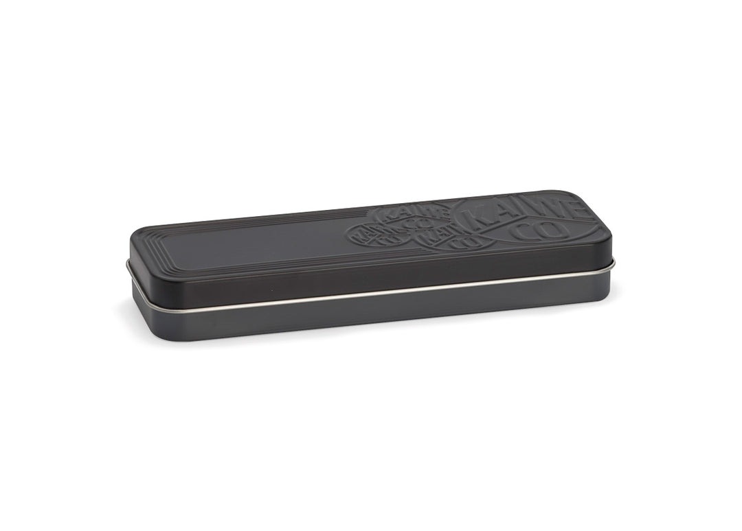 Kaweco Black Tin Box Long, Kaweco, Pen Case, kaweco-black-tin-box-long, Accessory, Black, Kaweco packaging, Cityluxe