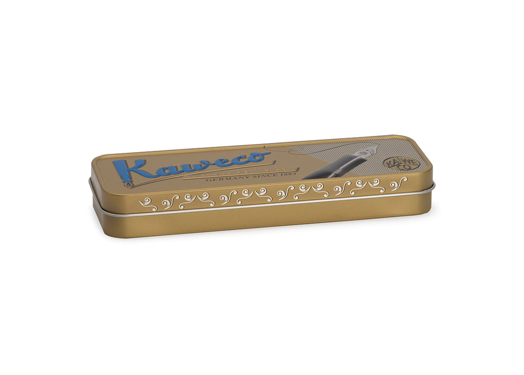 Kaweco Nostalgic Tin Box Long, Kaweco, Pen Case, kaweco-nostalgic-tin-box-long, Accessory, Gold, Kaweco packaging, Cityluxe