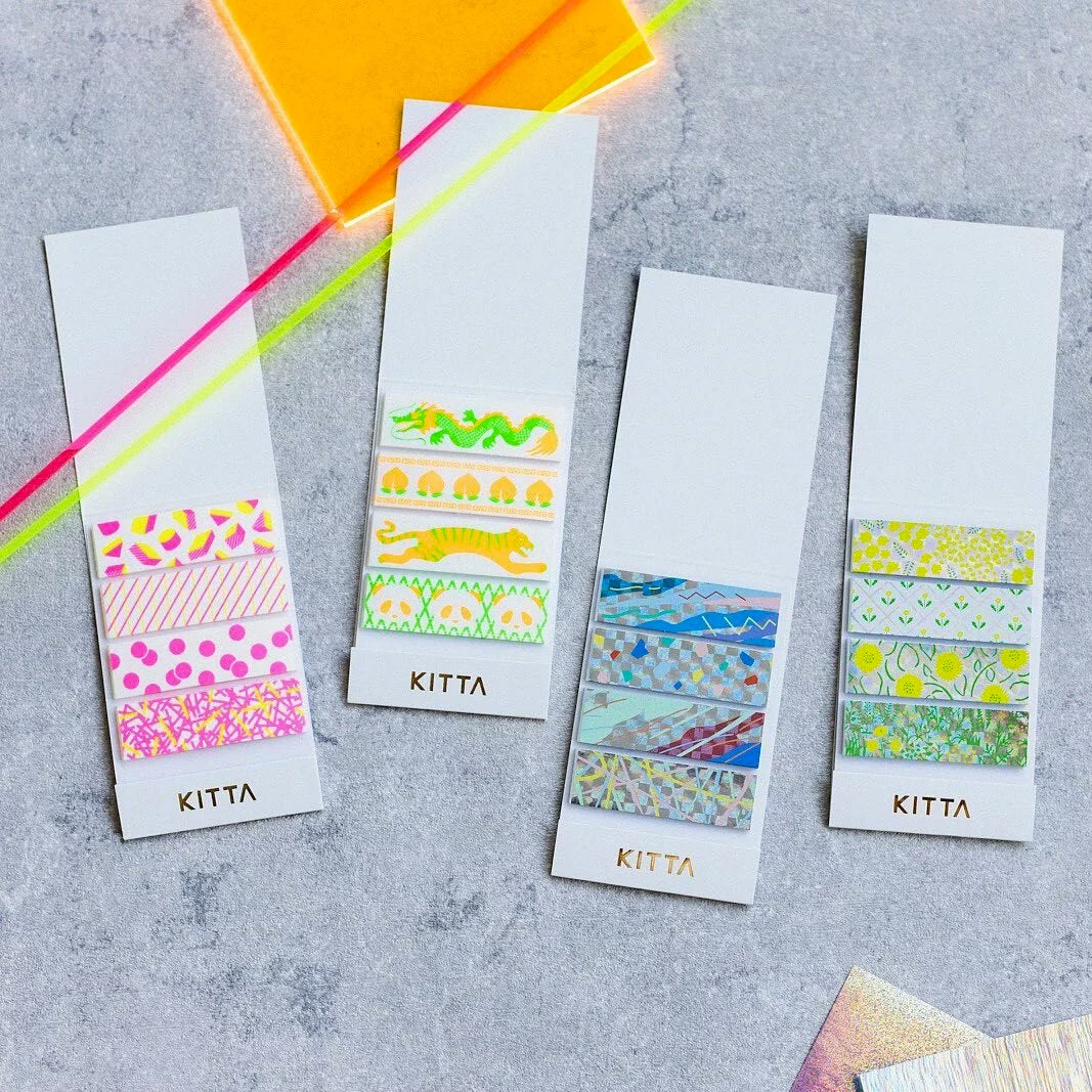KITTA Special Washi Tape Flower — with packaging