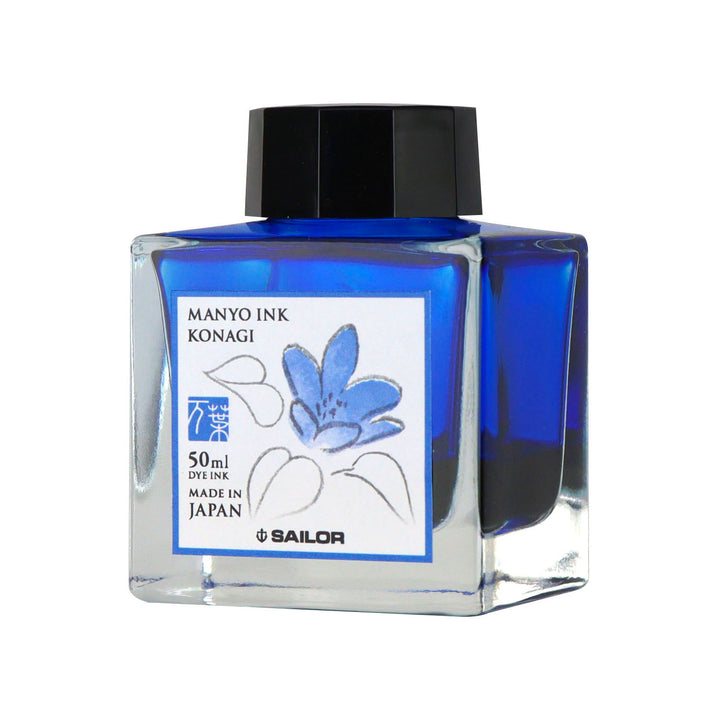 Sailor Manyo Ink Bottle 50ml — flat lay