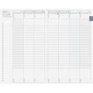 Kokuyo Jibun Techo Lite 2024 Mini B6 Slim Diary - Navy [Pre-Order]