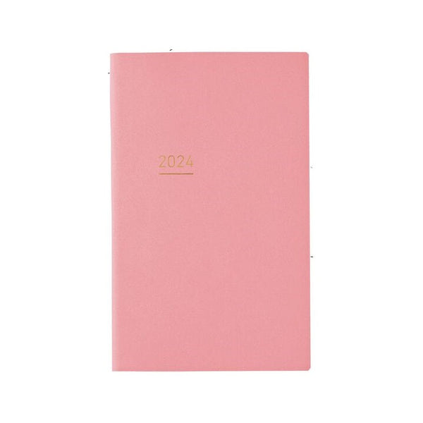 Load image into Gallery viewer, Kokuyo Jibun Techo Lite 2024 A5 Slim Diary - Pink [Pre-Order]
