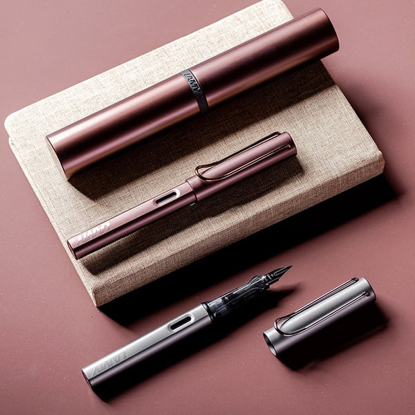 Load image into Gallery viewer, Lamy Lx Fountain Pen Maroon, Lamy, Fountain Pen, lamy-lx-fountain-pen-maroon, can be engraved, lx, Z27, Cityluxe

