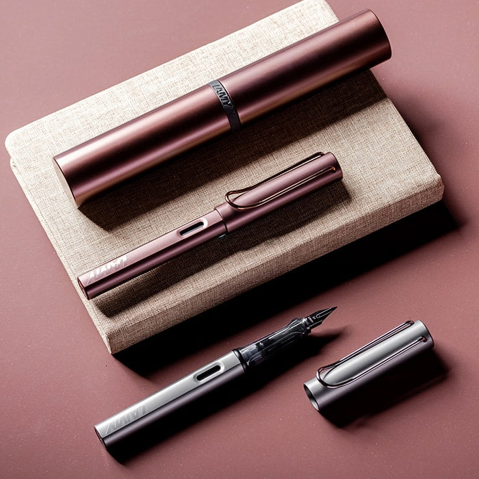 Lamy Lx Fountain Pen Rose Gold, Lamy, Fountain Pen, lamy-lx-fountain-pen-rose-gold, can be engraved, lx, Z27, Cityluxe