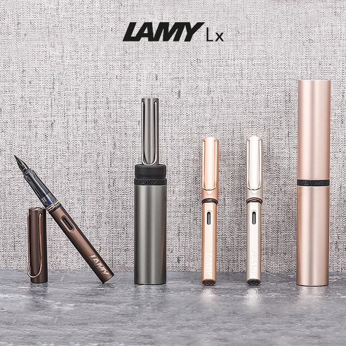 Lamy Lx Fountain Pen Rose Gold, Lamy, Fountain Pen, lamy-lx-fountain-pen-rose-gold, can be engraved, lx, Z27, Cityluxe