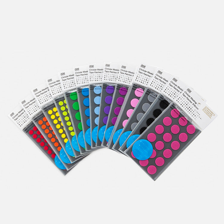 Stalogy Circular Masking Tape Patches, Stalogy, Masking Tape, stalogy-circular-masking-tape-patches, , Cityluxe