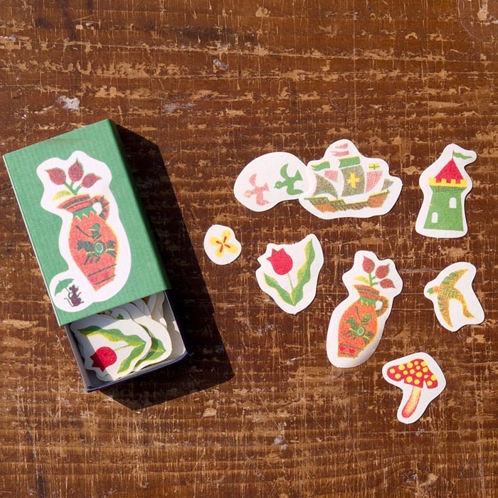 Classiky x Yonagado Matchbox Small Sticker Fairyland, Classiky, Sticker, classiky-x-yonagado-matchbox-small-sticker-fairyland, For Crafters, Stickers, Cityluxe