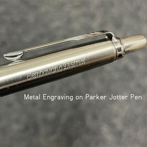 Parker Jotter XL Ballpoint Pen Large Alexandra Matte Black Silver