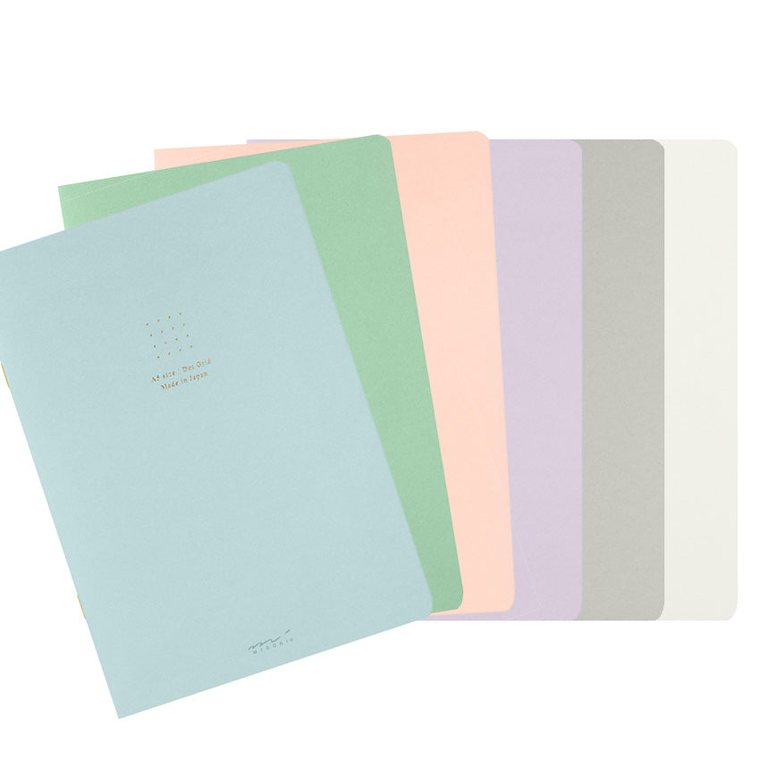Midori Colour Notebook A5 - Dot Grid, Midori, Notebook, midori-colour-notebook-a5-dot-grid, , Cityluxe