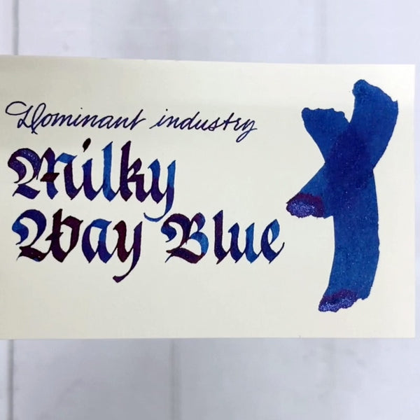 将图片加载到图库查看器，Dominant Industry Pearl 25ml Ink Bottle Milky way Blue 006
