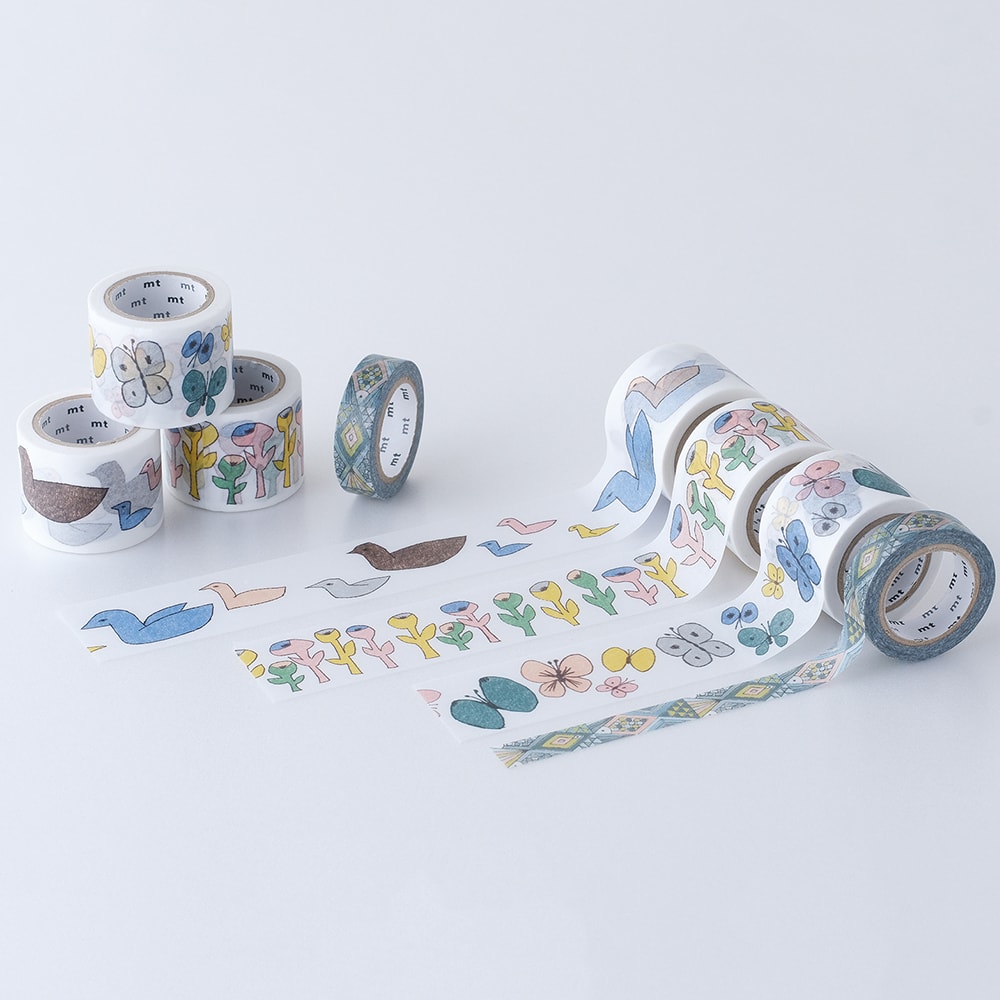 MT x Mina Perhonen Washi Tape Pesce, MT Tape, Washi Tape, mt-x-mina-perhonen-washi-tape-pesce, mt2021aw, Cityluxe