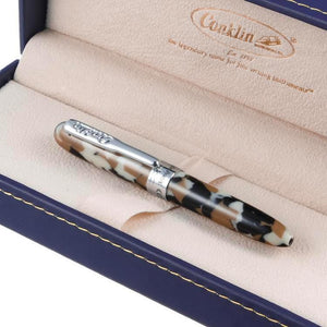 Conklin Minigraph Fountain Pen White Satin, Conklin, Fountain Pen, conklin-minigraph-fountain-pen-white-satin, can be engraved, Multicolour, Cityluxe