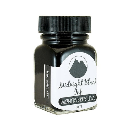 Monteverde 30ml Ink Bottle Midnight Black