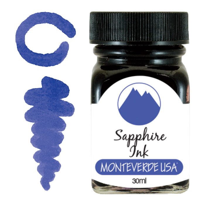 Monteverde 30ml Ink Bottle Sapphire